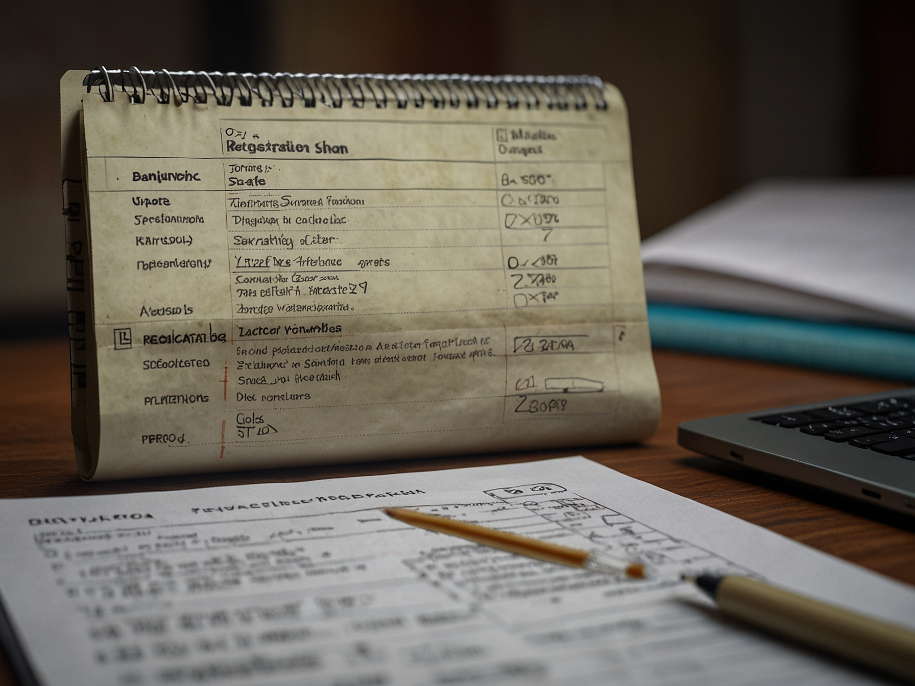 Registration checklist and benefits