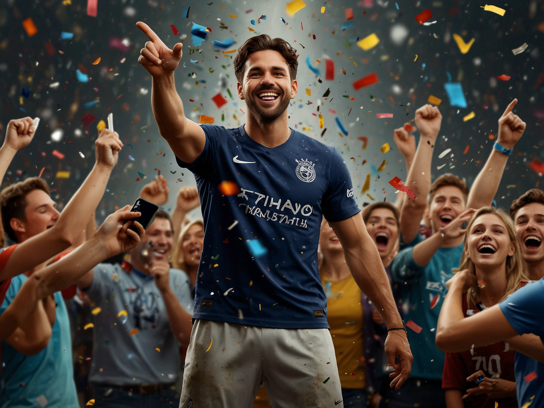 Welcome bonus celebration